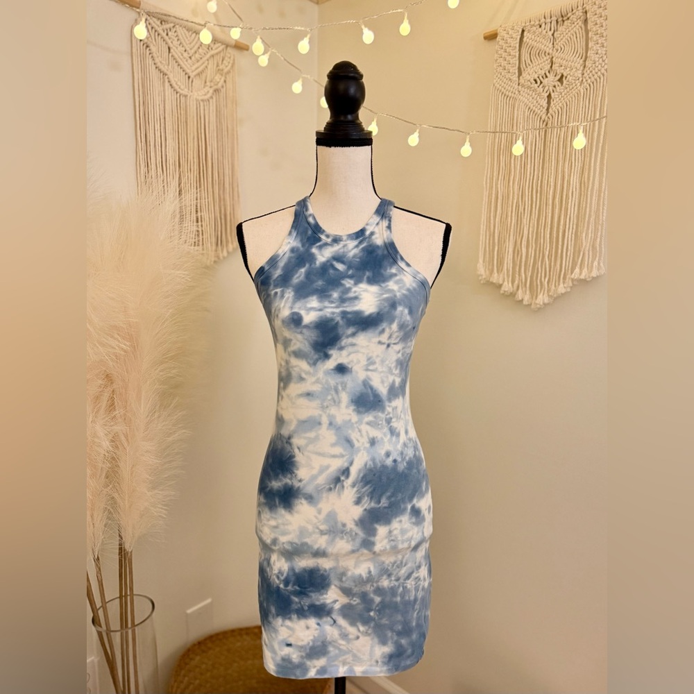 🌾 Seriously Soft Tie- Dye Bodycon Dress